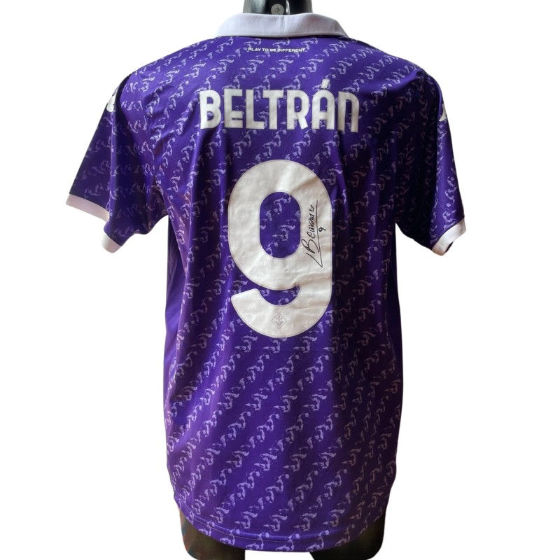 Beltrán Fiorentina Replica Shirt, 2023/24 - Signed with video proof