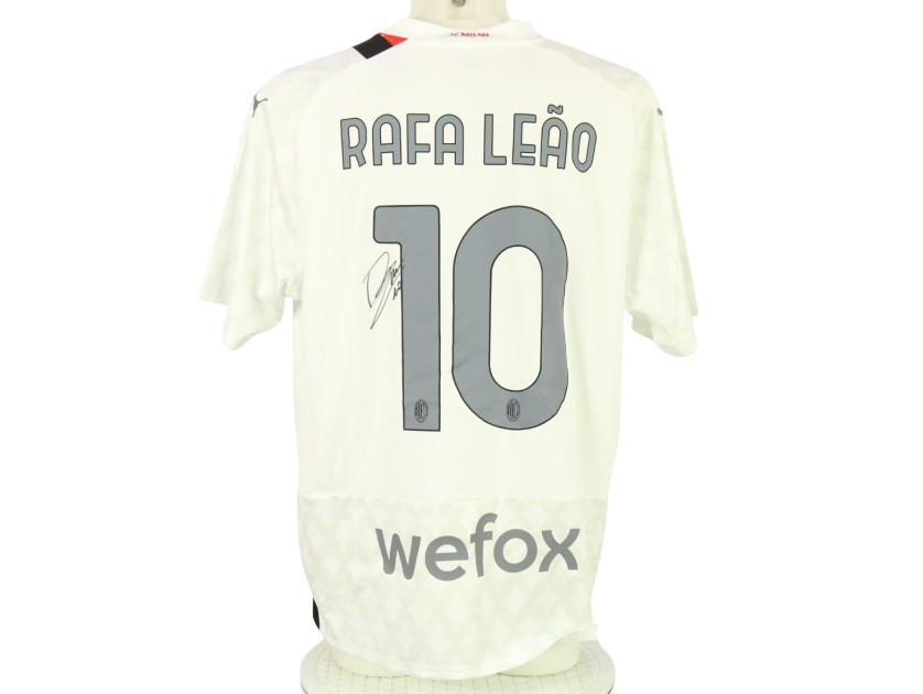 Leao Official Milan Signed Shirt, 2023/24 