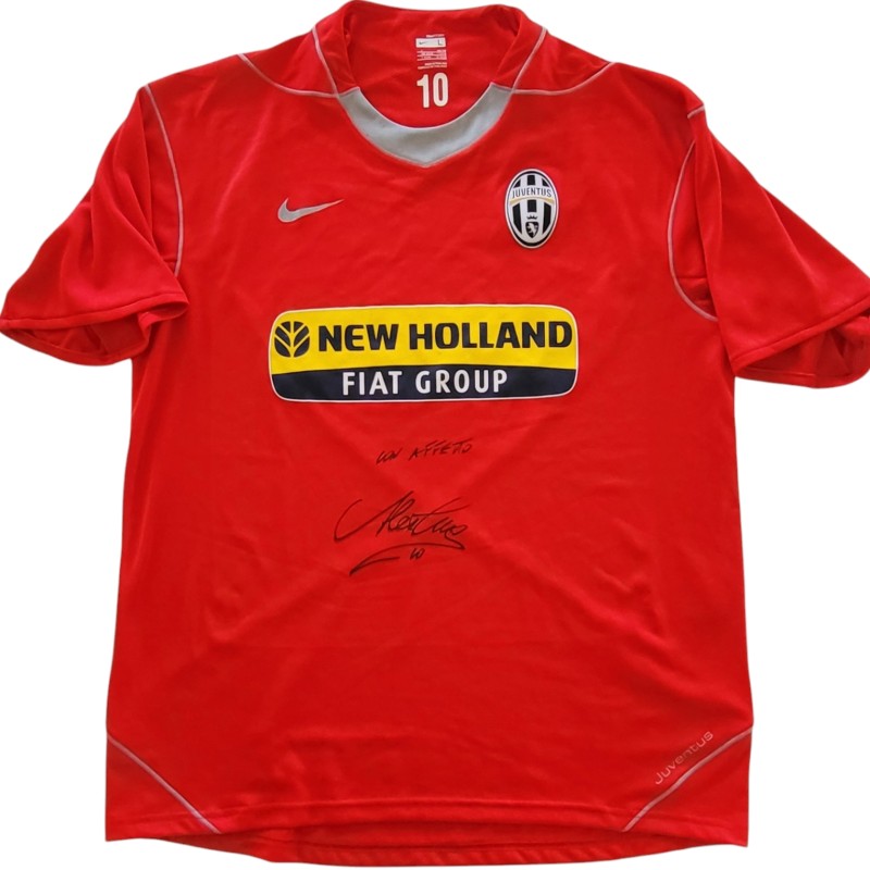 Del Piero's Juventus Signed Training Shirt, 2008/09