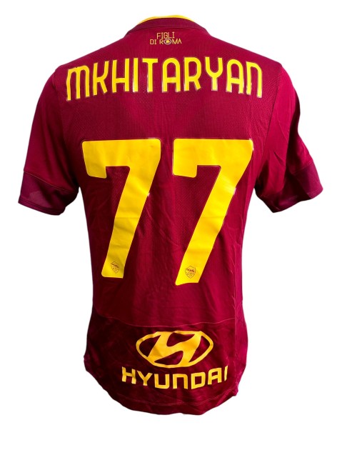 Mkhitarian Roma Issued Shirt, 2021/22