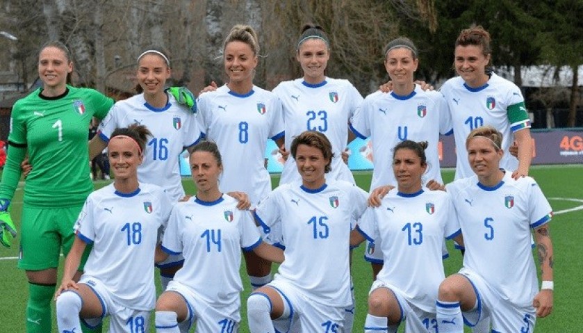 Bartoli's Italy Match Shirt, WC 2019 Qualifiers