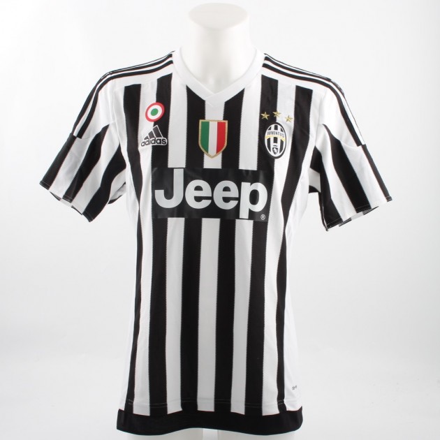 Official Marchisio Juventus shirt, 15/16 season - signed