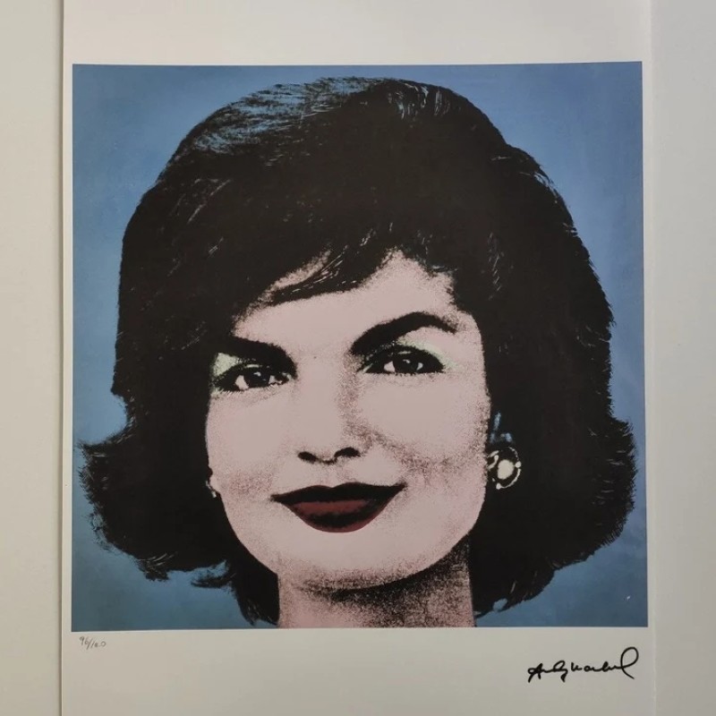 "Jacqueline Kennedy" Lithograph Signed by Andy Warhol 