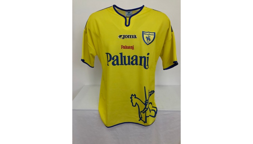 Corini's Chievo Verona Signed Match Shirt, 2001/02