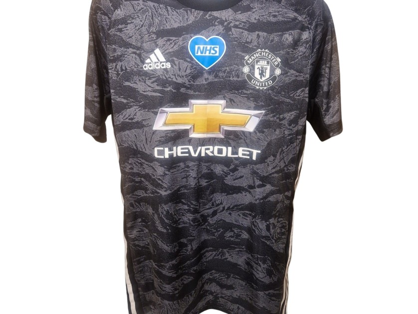 Sergio Romero's FA Cup Manchester United Match Shirt 
