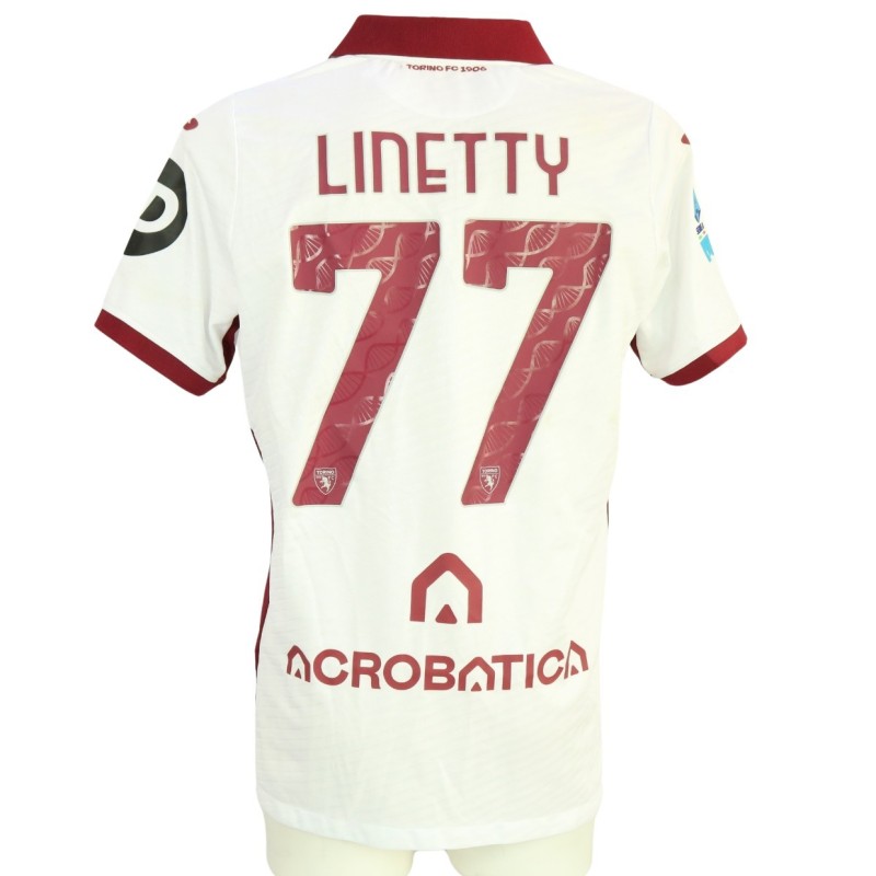 Linetty's Unwashed Shirt, Milan vs Torino 2024