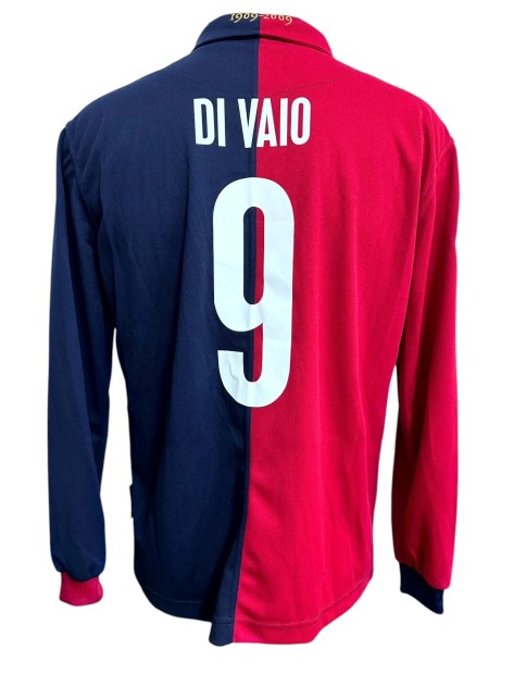 Di Vaio's Bologna Match-Issued Shirt, 2009/10 - Centenary Special Edition