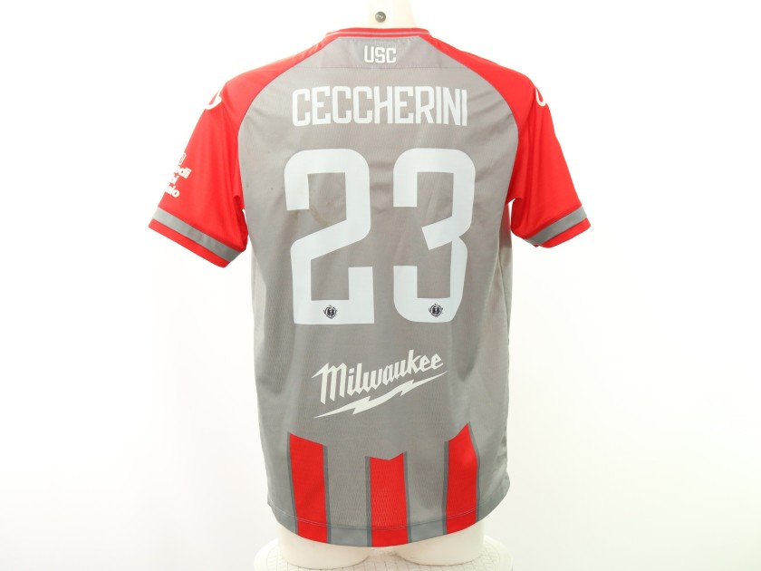 Ceccherini's Cremonese vs Brescia Unwashed Shirt, 2024