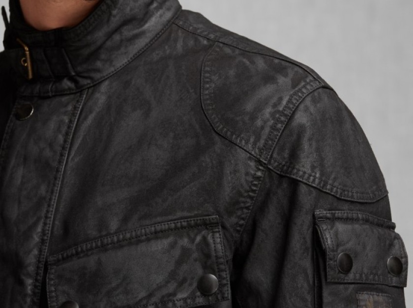 Belstaff Black Stockfield David Beckham Edition Jacket, $995