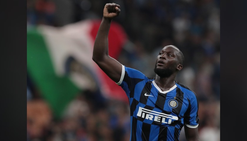 Lukaku's Official Inter Signed Shirt, 2019/20