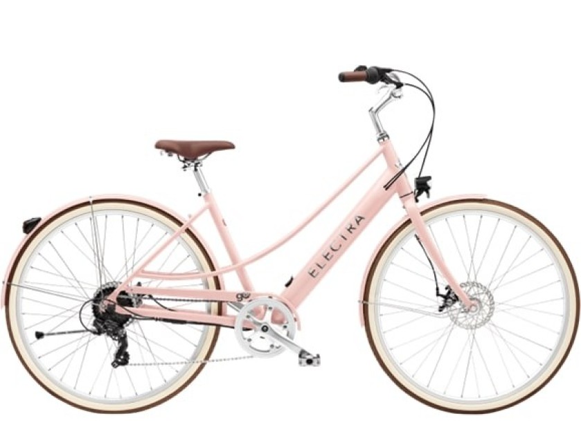 Bicycle Electra Loft Go! Step-Thru Pink with Timate Basket - Limited Edition