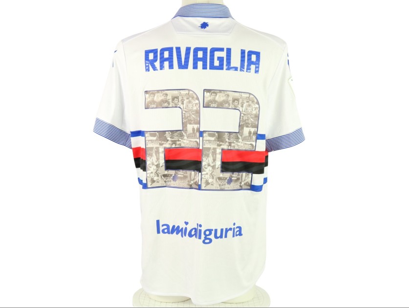 Ravaglia's Match Shirt, Sampdoria vs Parma 2024 - Special Vialli