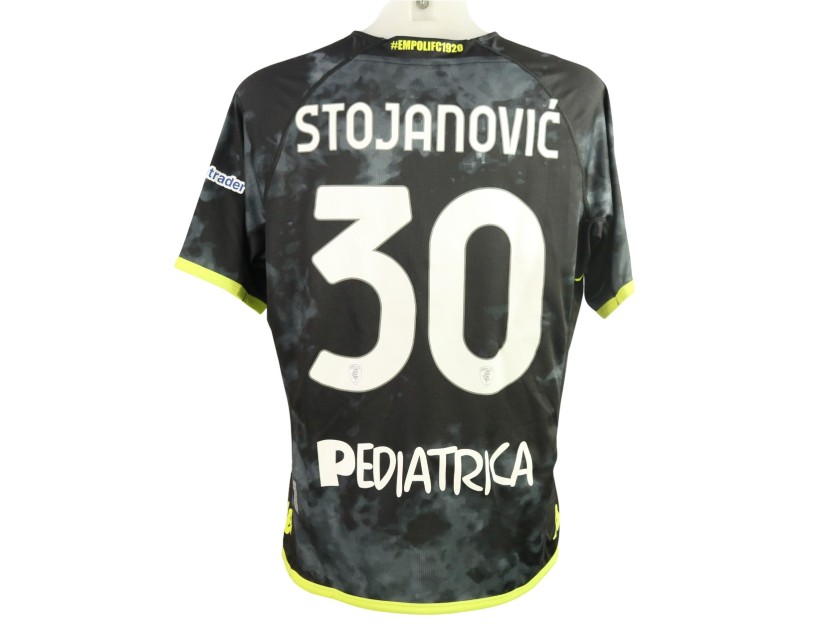 Stojanovic's Empoli Match-Issued Shirt, 2022/23