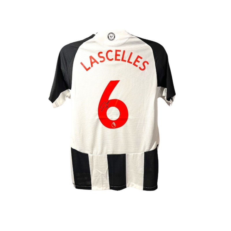 Jamaal Lascelles' Newcastle United 2024/25 Signed Replica Player Version Shirt 