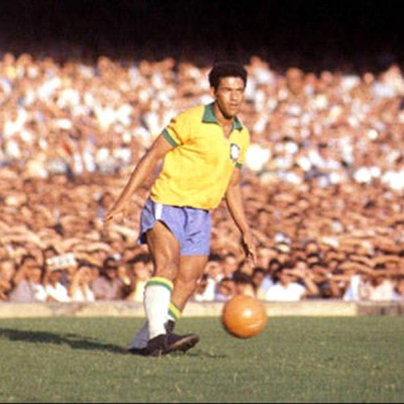 Garrincha's Brazil Worn Shirt, 1963