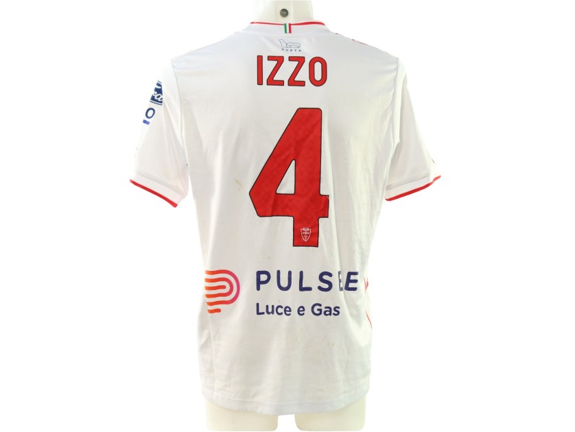 Maglia Izzo unwashed Lecce vs Monza 2024