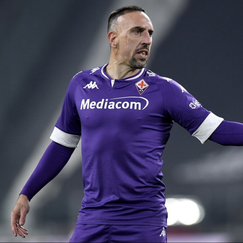 Ribery's Fiorentina Match Shirt, 2020/21