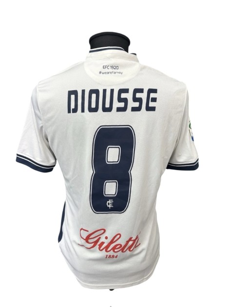 Diousse's Empoli Match-Worn Shirt, 2016/17