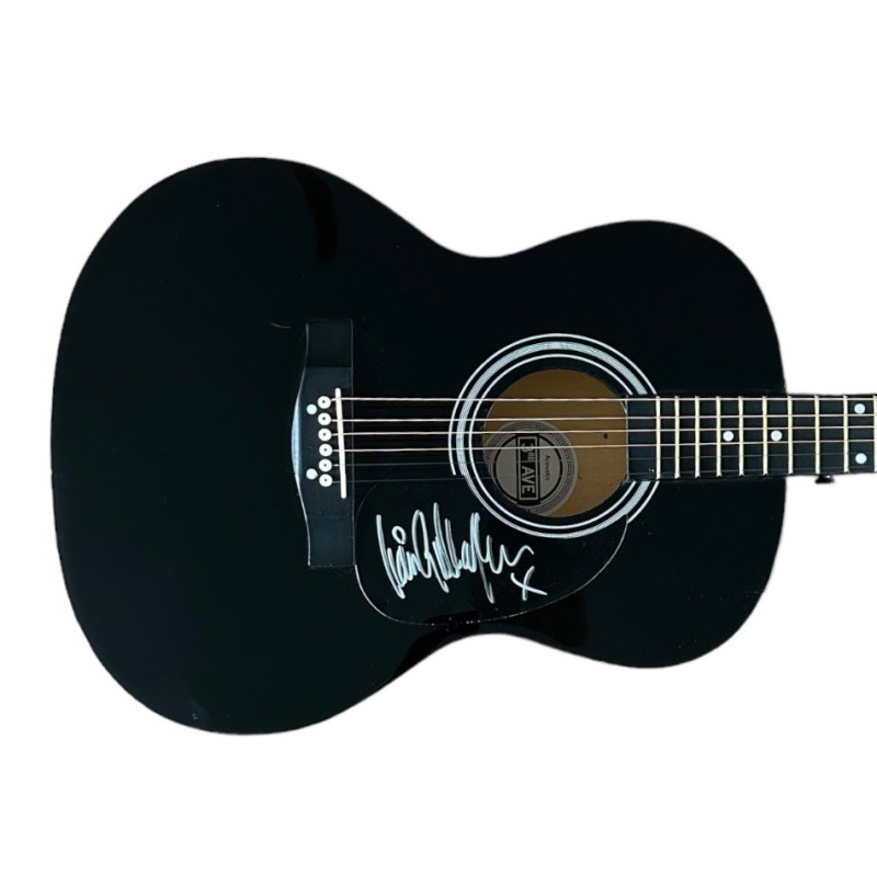 Liam Gallagher of Oasis Signed Acoustic Guitar