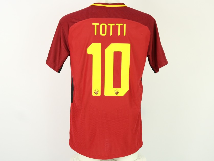 Maglia ufficiale Totti Roma 2016/17 Last Match 
