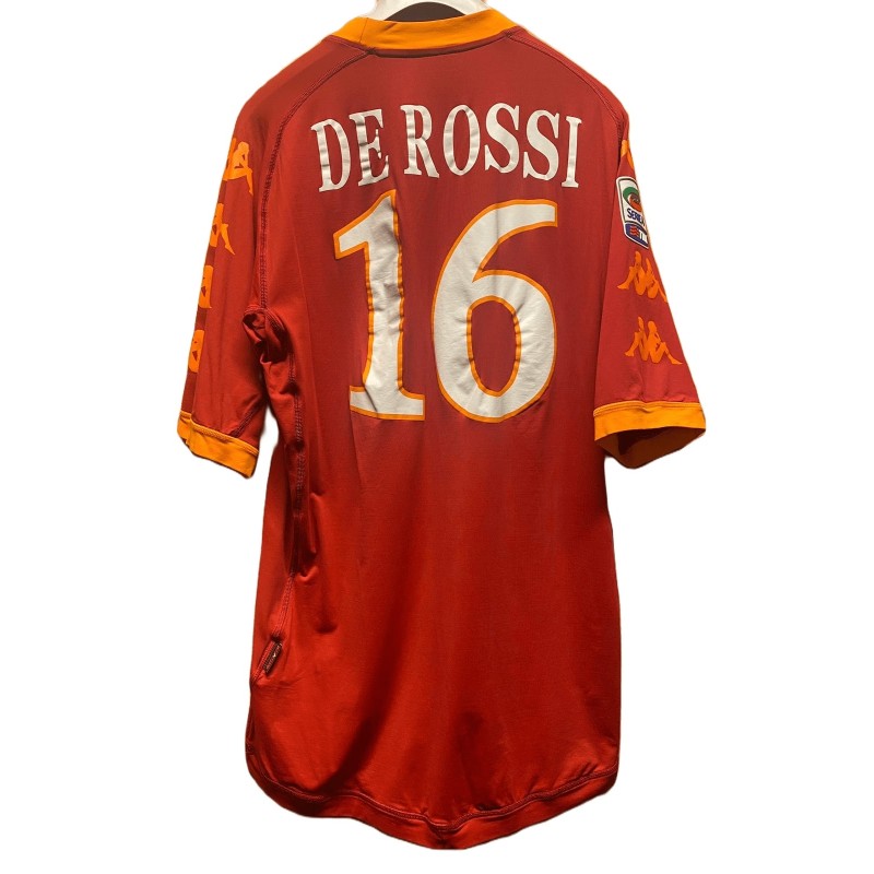 De Rossi's Roma Match-Issued Shirt, 2010/11