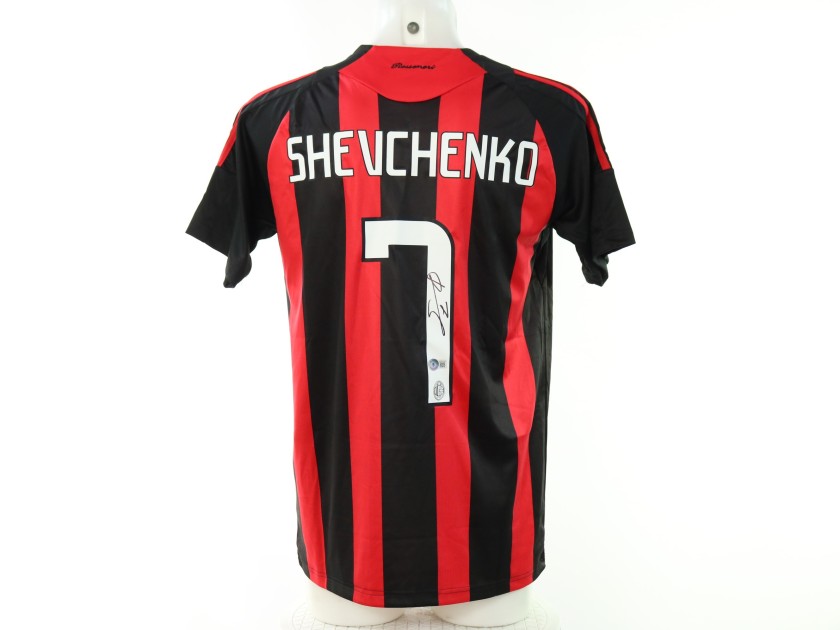 Andriy Shevchenko's Signed AC Milan Shirt