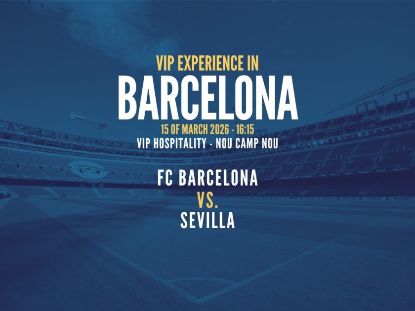 2 Tickets VIP + 1 night Hotel: FC Barcelona vs. Sevilla - 14 Mar 2026