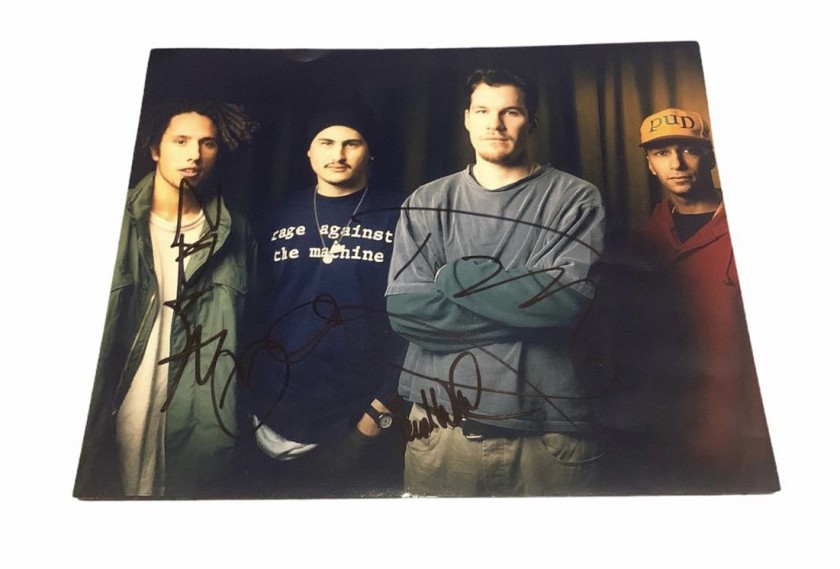 Rage Against The Machine Signed Photograph