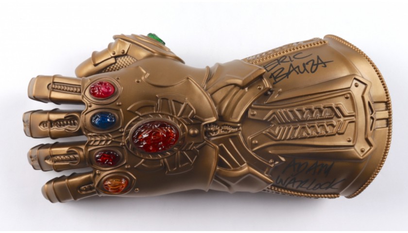 Eric Bauza Signed “Avengers” Infinity War Gauntlet