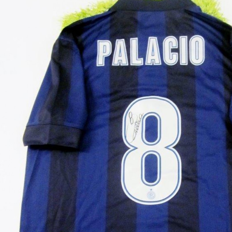 Maglia Palacio Inter, Serie A 2013/2014 - firmata
