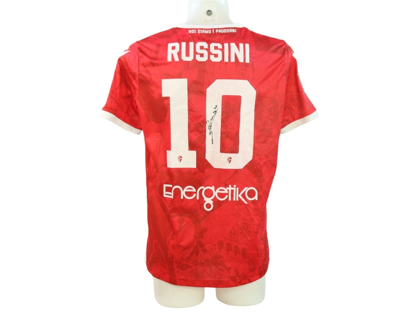 Maglia Russini unwashed Pergolettese vs Padova 2024 - Autografata