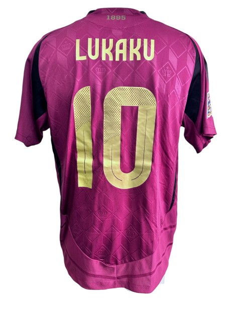 Lukaku's Belgium Issued Shirt, 2023/24