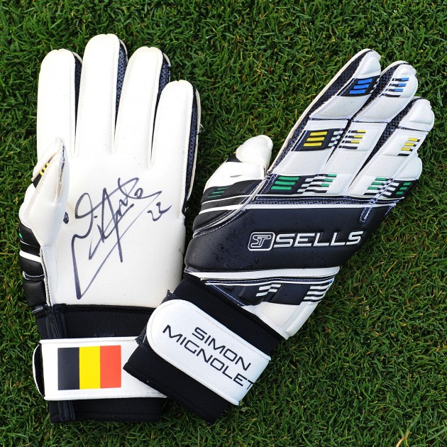 Simon Mignolet Signed Goalkeeper Gloves