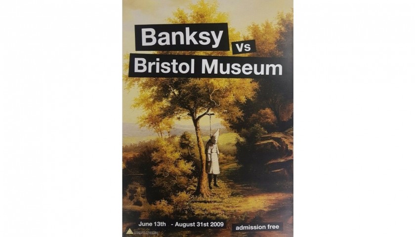 Hanging Klansman Poster “Banksy Vs Bristol Museum”