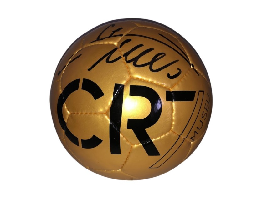 CR7 Museum Ball - Signed by Cristiano Ronaldo