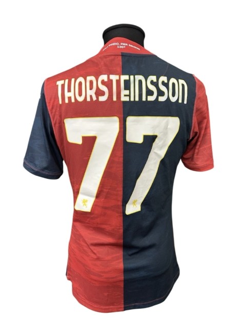 Thorsteinsson's Genoa Match-Worn Shirt, Primavera 2023/24