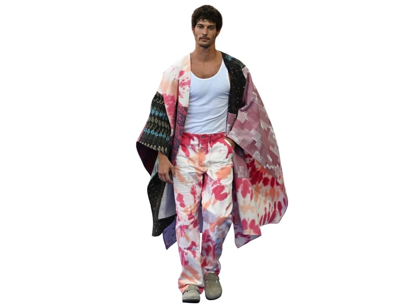 Marcelo Burlon County of Milan - Patchwork Poncho