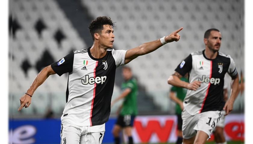 Ronaldo's Authentic Juventus Signed Shirt, 2019/20 