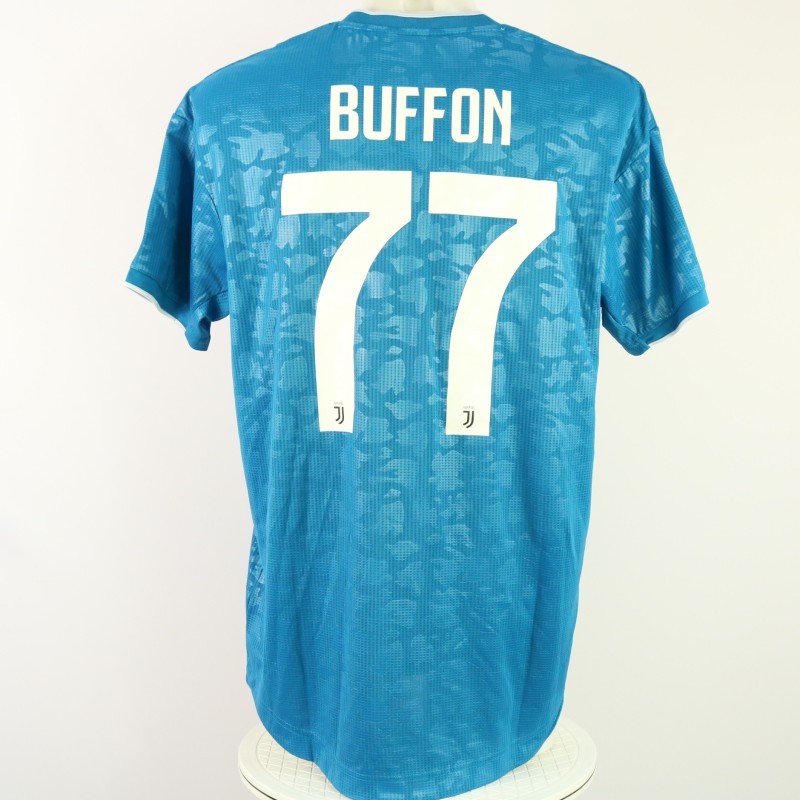 Buffon's Juventus Match-Issued Shirt, Serie A 2019/20