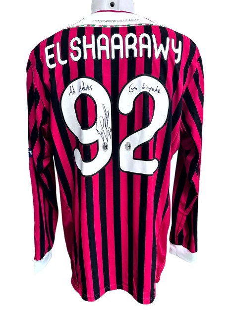 El Shaarawy's Milan Signed Official Shirt, 2011/12 