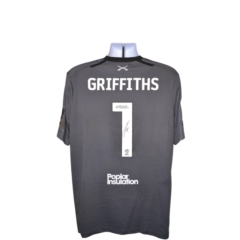 Maglia unwashed Griffiths Bristol Rovers FA Cup, vs Ipswich - Autografata