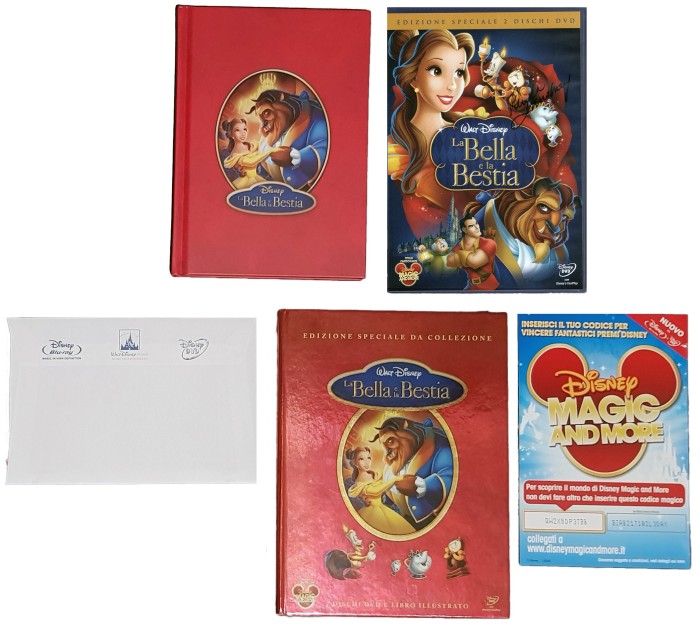 Beauty and the Beast" box set signed by Angela Lansbury
