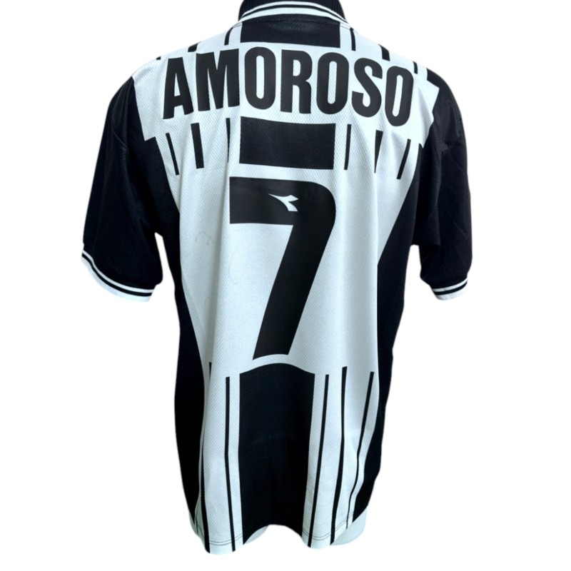 Amoroso's Match-Worn Shirt, Lazio vs Udinese 1998