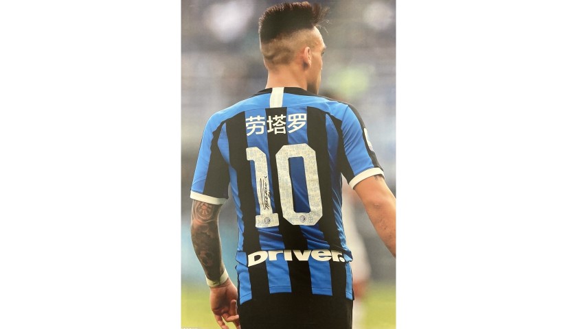 Lautaro Martinez Signed Photograph