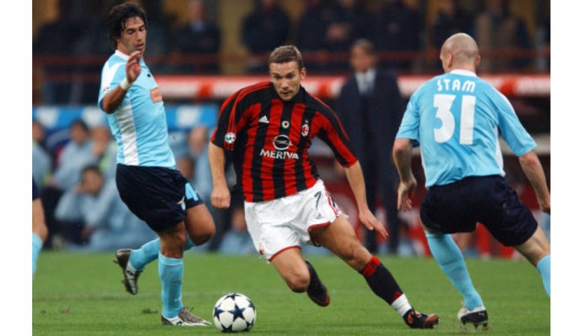 Maglia Authentic Shevchenko Milan, 2003/04 - Autografata