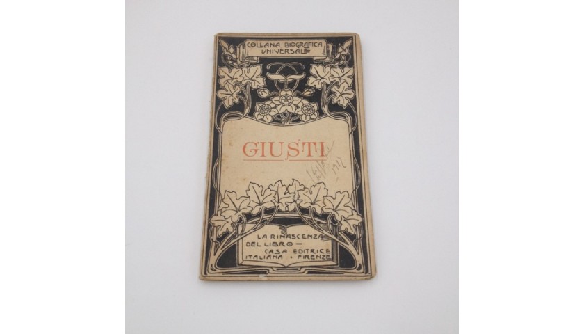 "Giuseppe Giusti" - Giosue Carducci, 1910