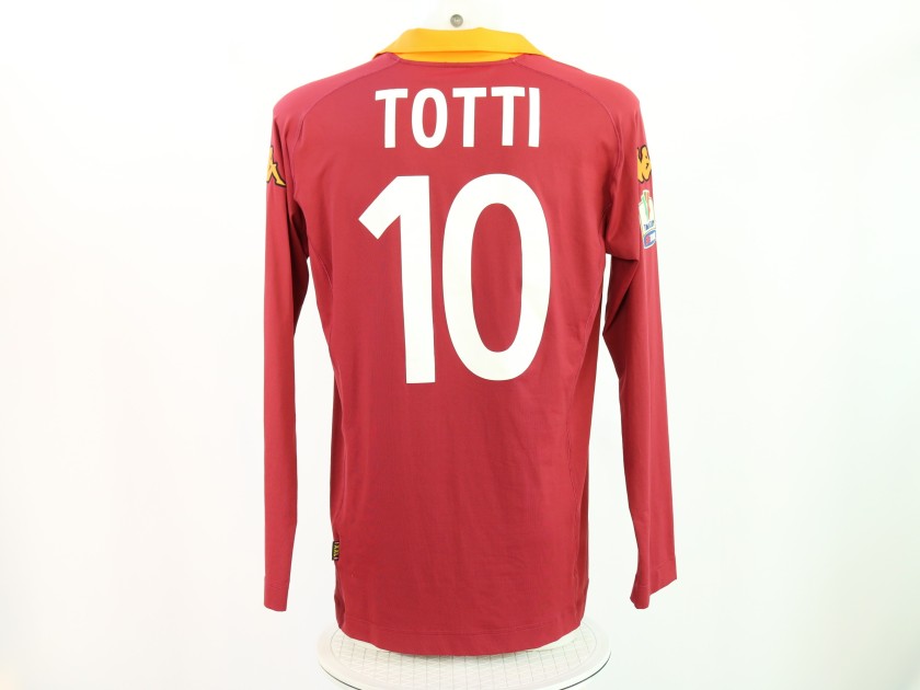 Totti's Roma Issued Shirt, Coppa Italia 2012/13