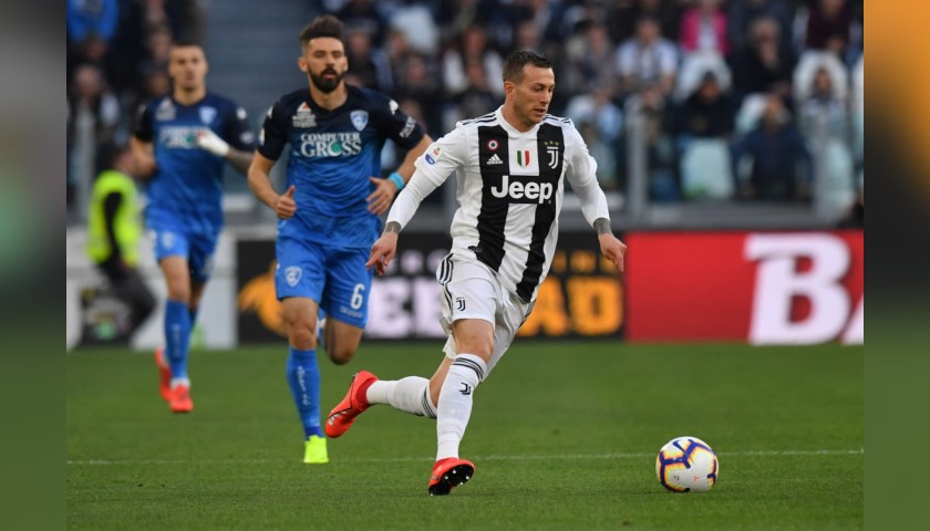 Bernardeschi's Worn and Unwashed Shirt, Juventus-Empoli 2019