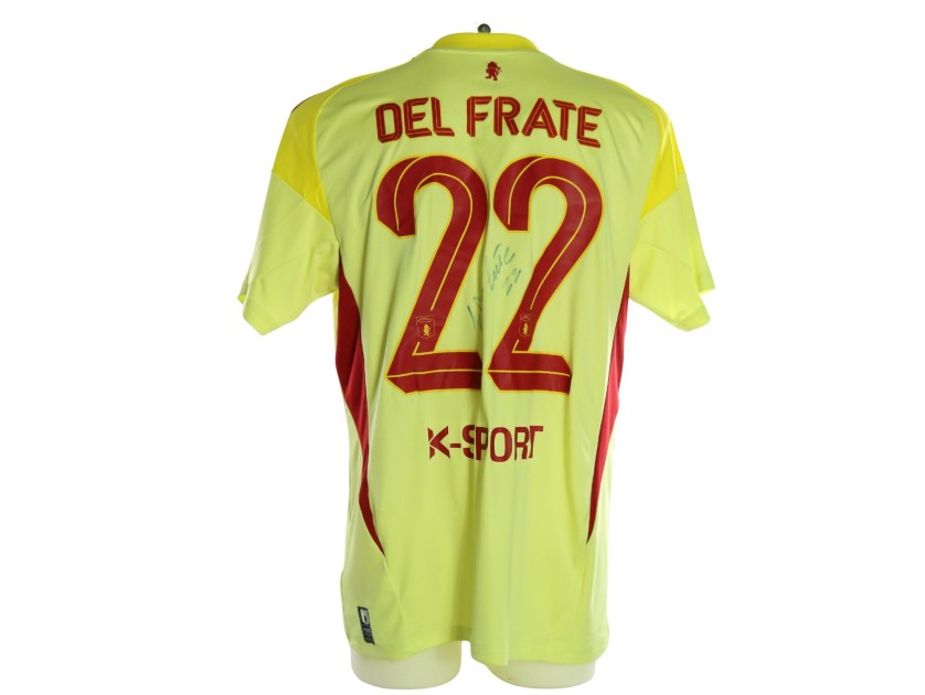 Del Frate's Signed Unwashed Shirt, Bari vs Virtus Entella 2026