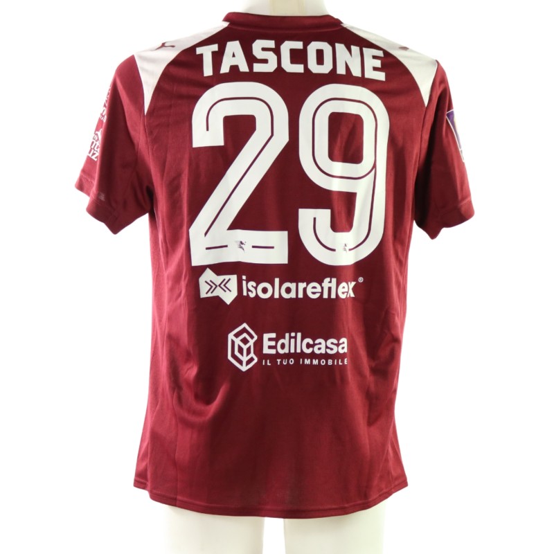 Tascone's Unwashed Shirt, Salernitana vs Foggia 2025 - Carlo Ricchetti Special Patch